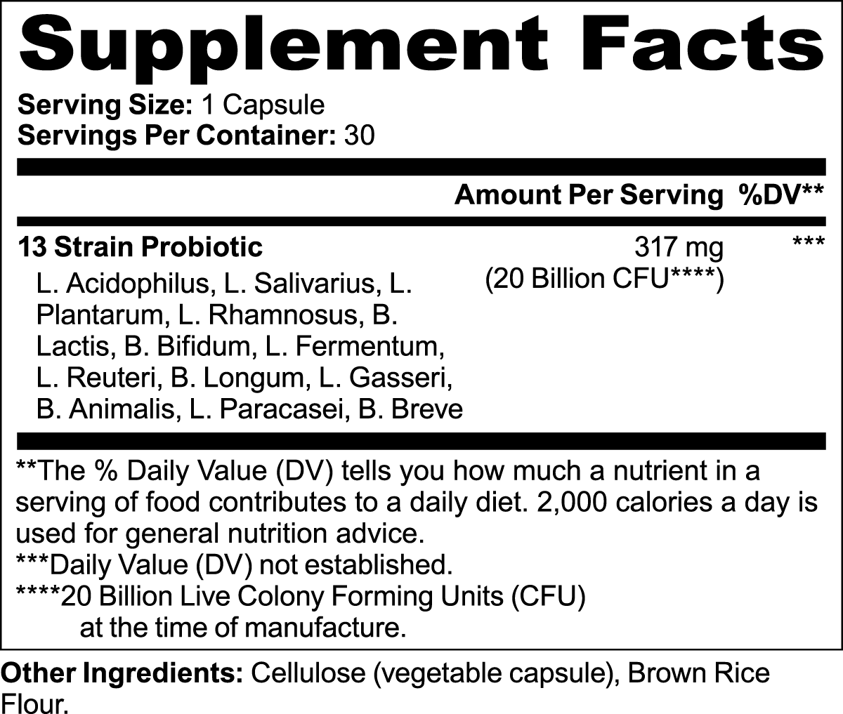 Stress Resilience Probiotics